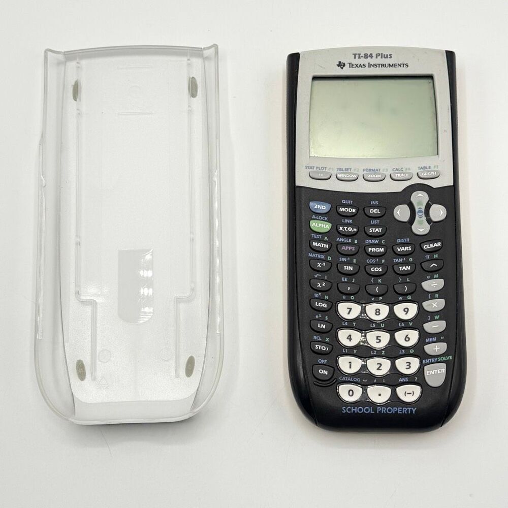 Texas Instruments TI-84 Plus Graphing Calculator - Tested and Works